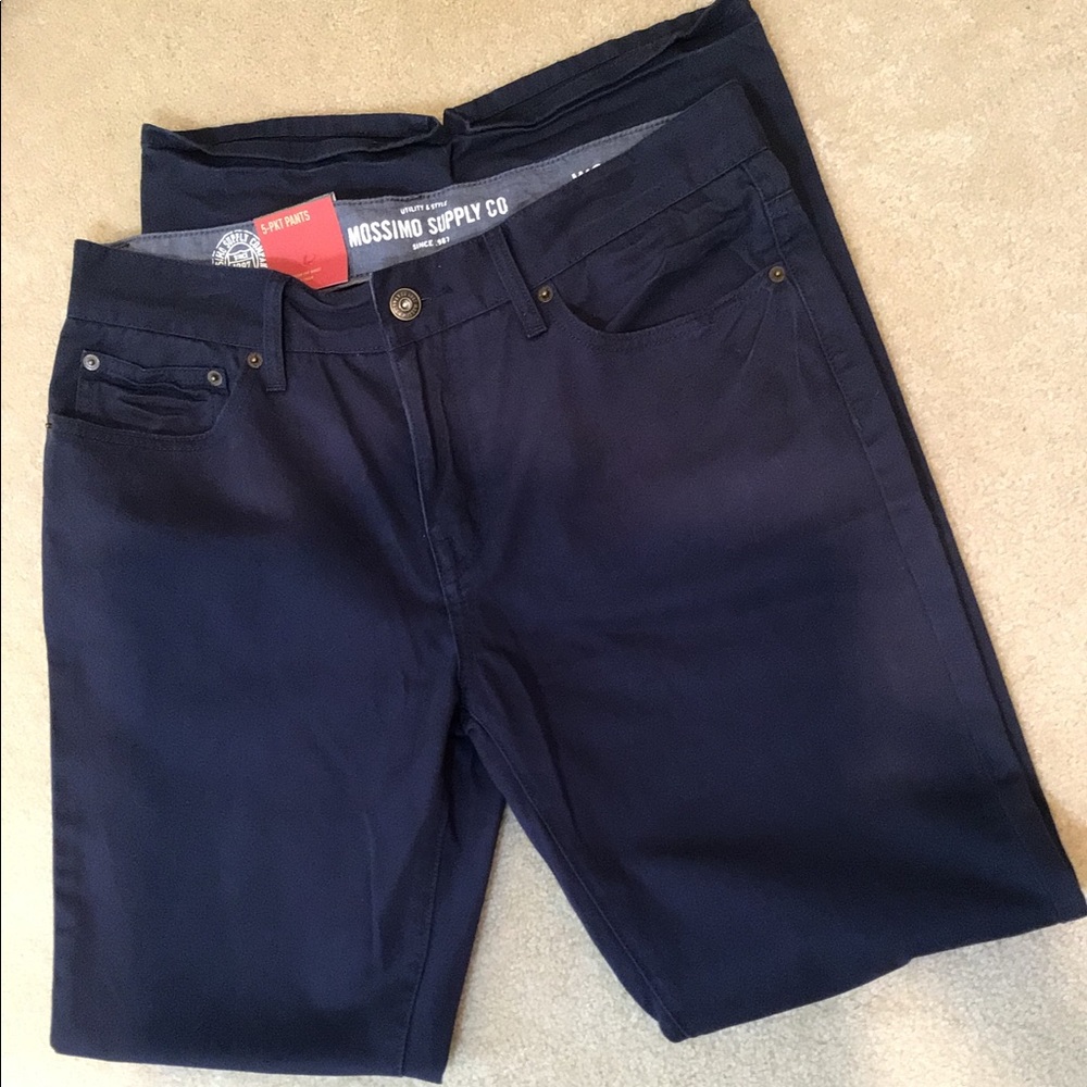 Men’s Mossimo blue canvas jeans 34 x 34